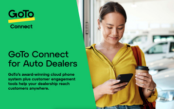 Klicken Sie hier, um den GoTo Connect-Produktüberblick für Autohäuser aufzurufen.